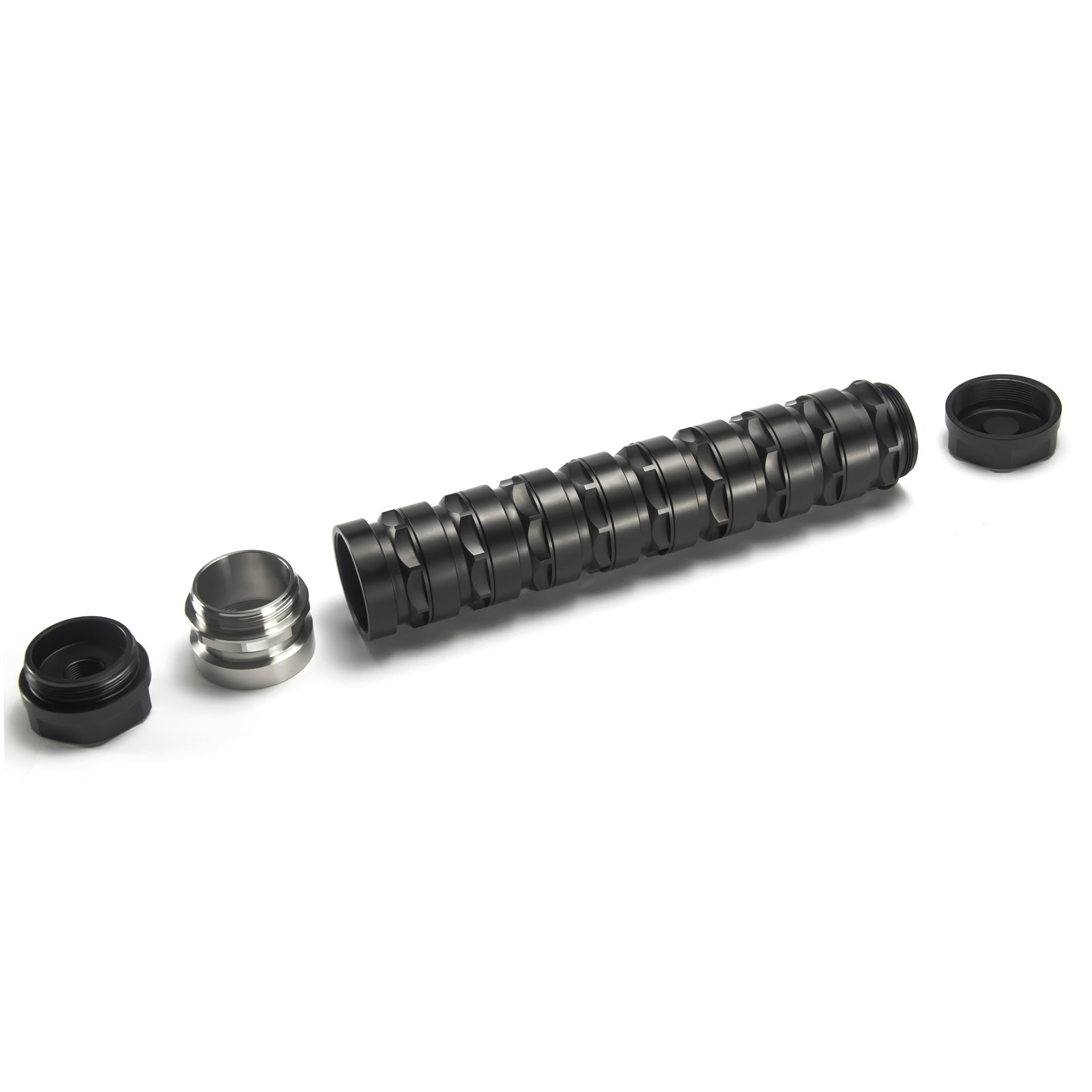 Modular Solvent Trap 1 2x28 & 5 8x24 MST | 1.57"OD 12.5"L Form 1 Kit