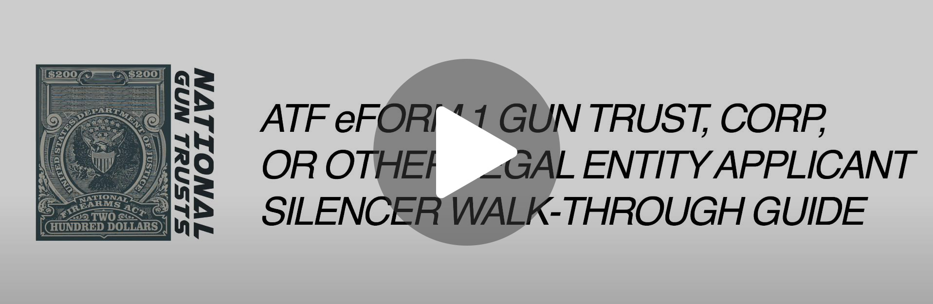 atf form 1 suppressor kit