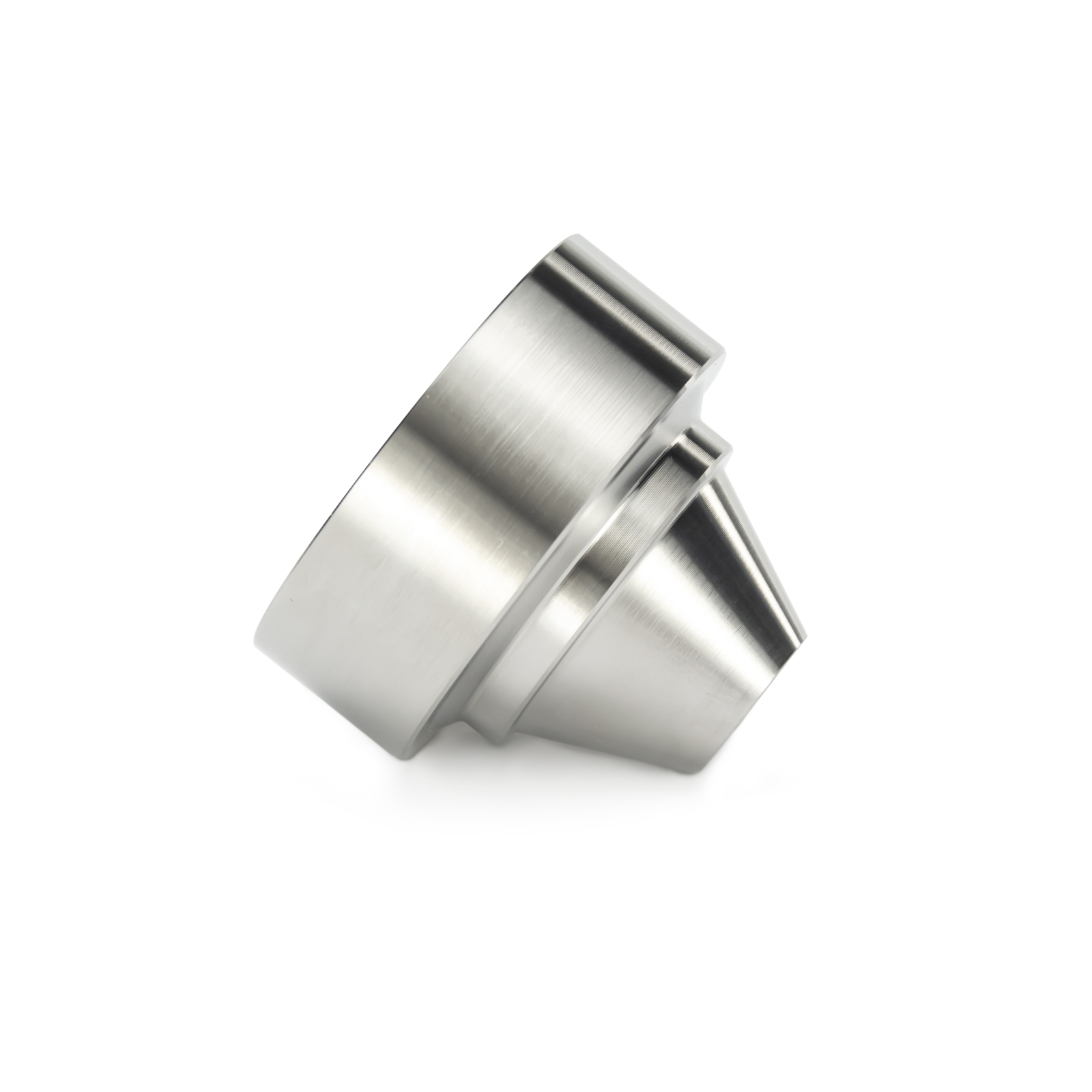 Stainless Steel Skirted Solvent Trap 1.355''OD Cone Cups End Cap parts