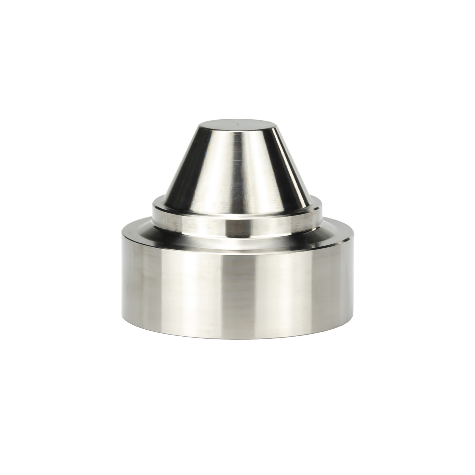 Stainless Steel Skirted Solvent Trap 1.355''OD Cone Cups End Cap parts
