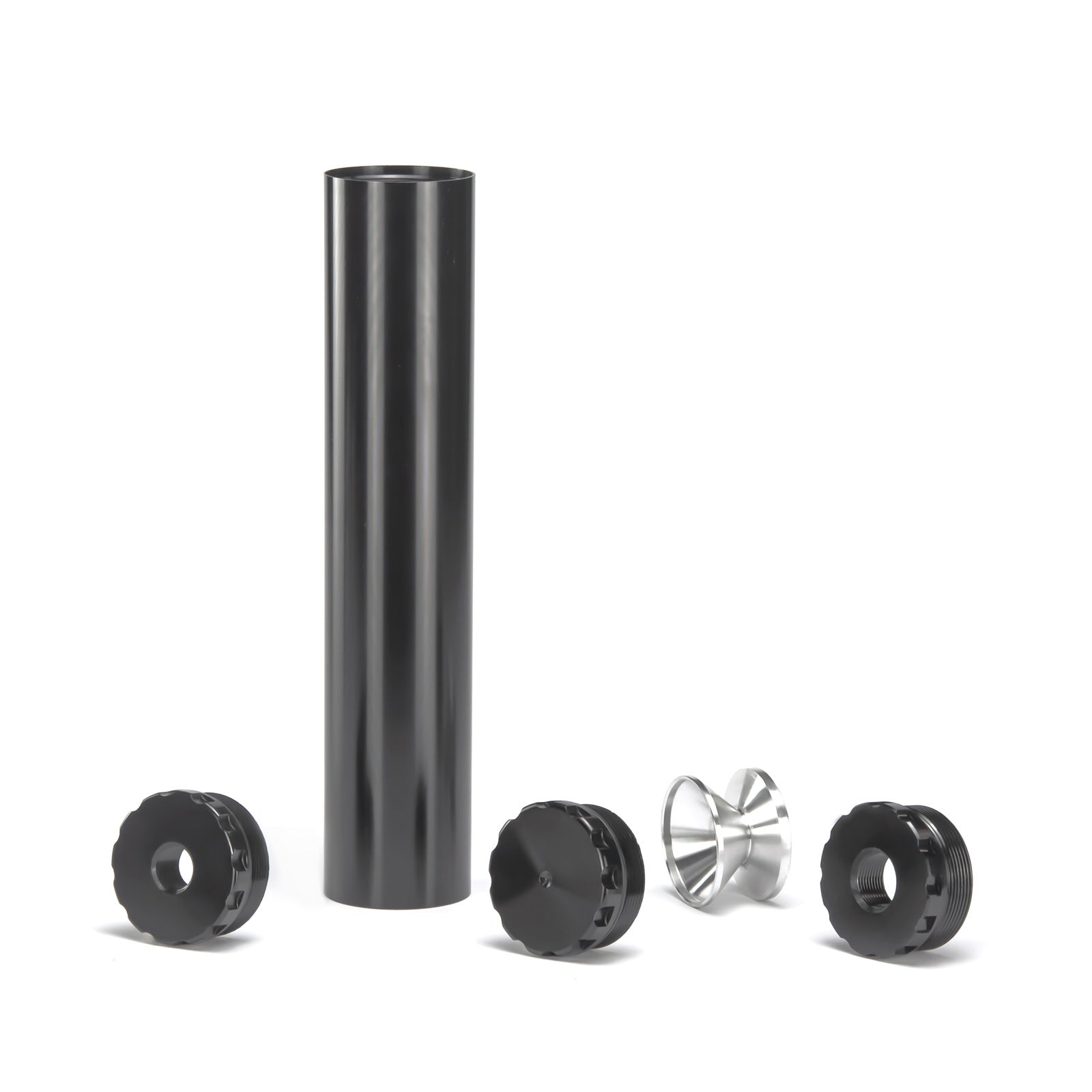 K Cup Solvent Trap | 9 Inch Aluminium 1.75 OD 1 2x28 and 5 8x24 Fuel F