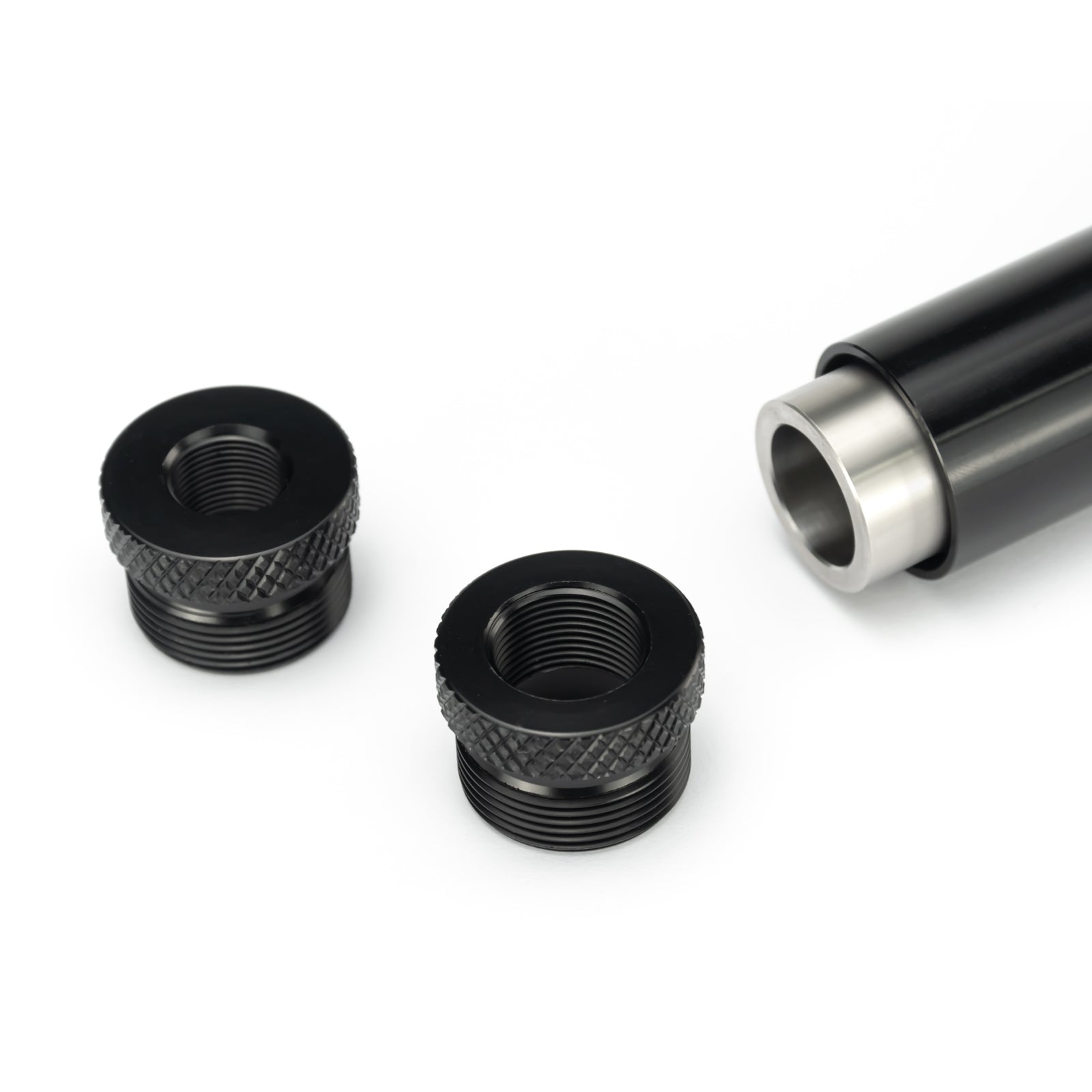 Stainless Steel 6 Inch Monocore Solvent Trap Fuel Filter 1/2x28 + 5/8x24