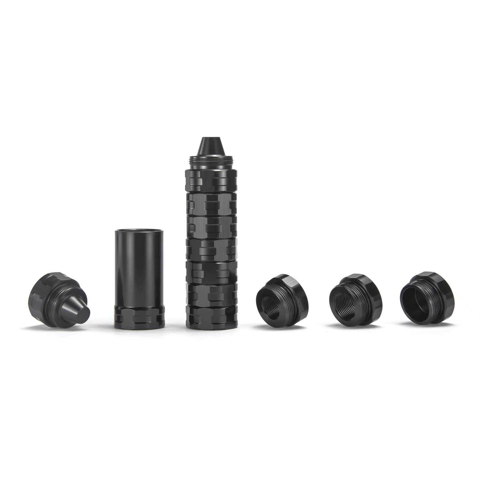 Aluminum dry Storage Cup For 1.375x24 Solvent Trap 