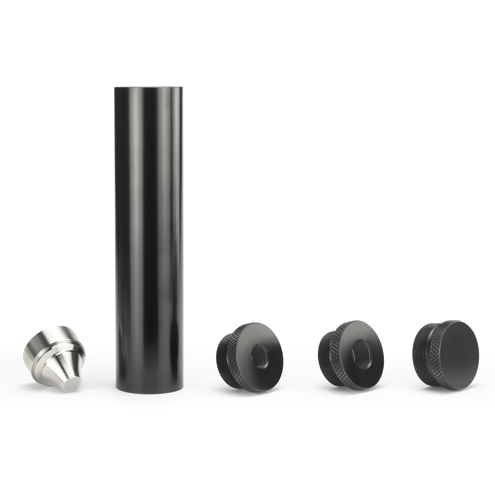 7 Inch Solvent trap | Radial Cone Cups | 1/2x28 and 5/8x24 Thread