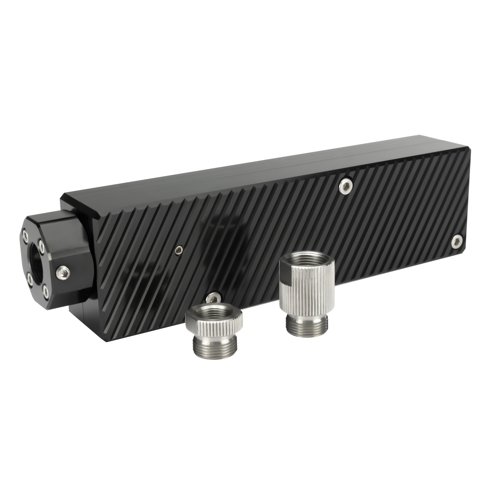 Spuare Solvent Trap with 1/2x28 Booster form 1 suppressor kit