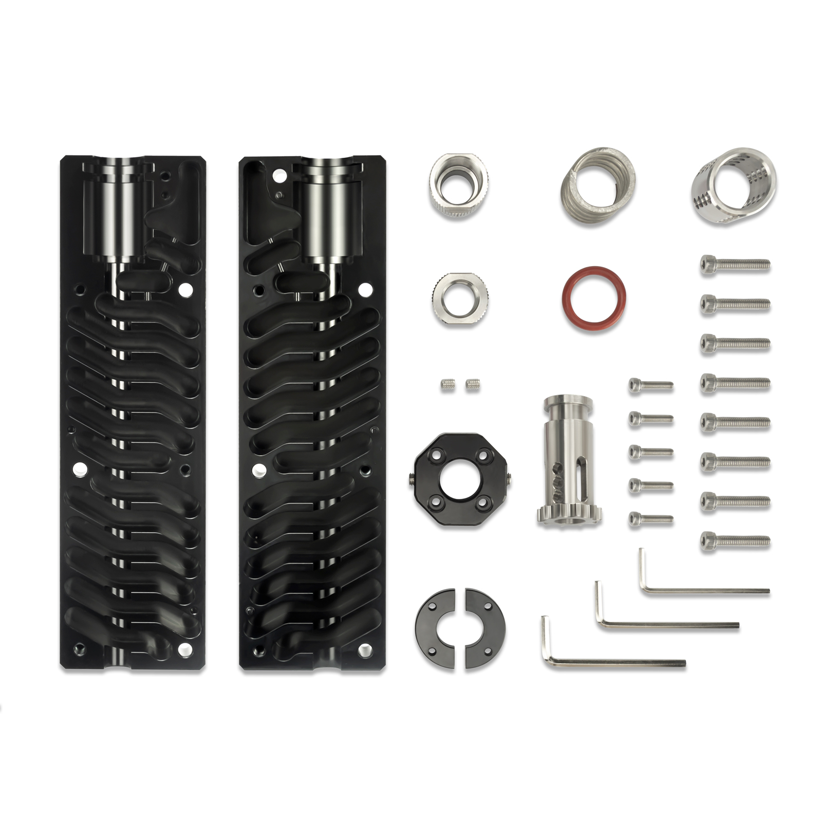 Spuare Solvent Trap with 1/2x28 Booster form 1 suppressor kit