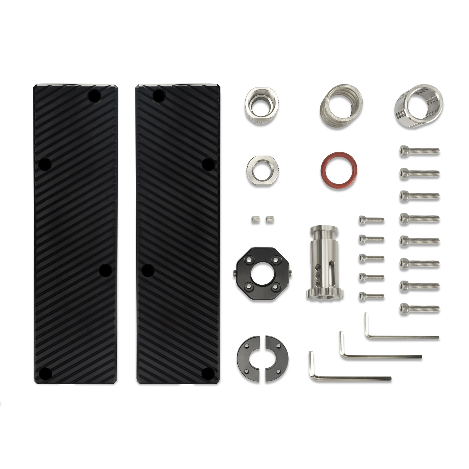 Spuare Solvent Trap with 1/2x28 Booster form 1 suppressor kit